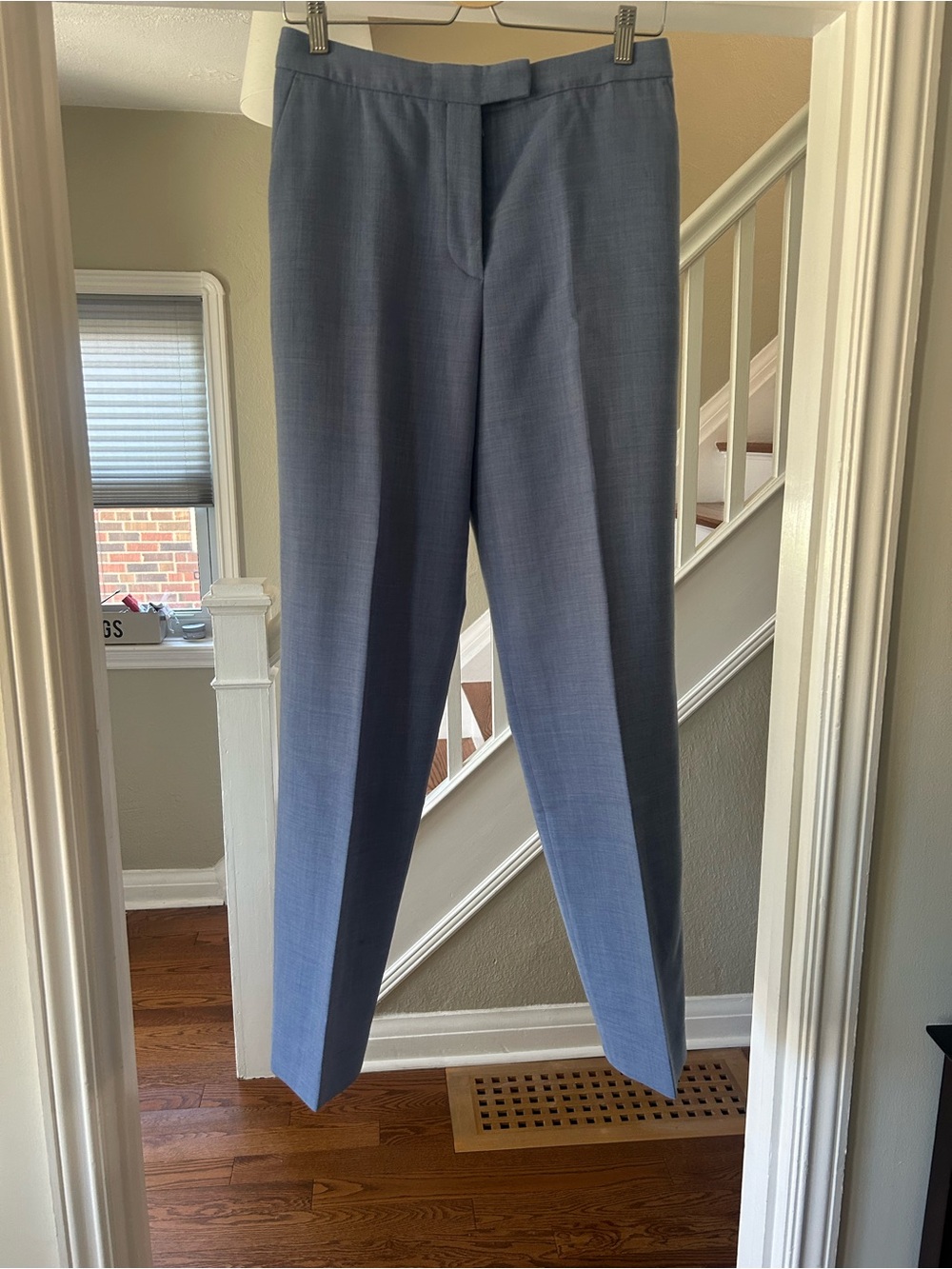REISS Classic Dress Pants Wool Straight leg office classic - Picture 4 of 11